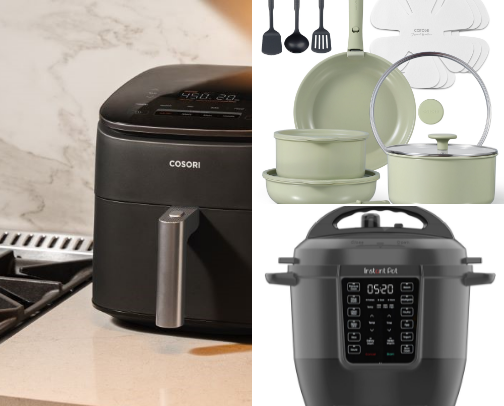 Kitchen things that make cooking more enjoyable cover photo collage