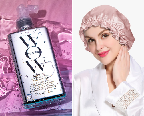 Hair care products for stunningly shiny hair ✨️ 💇‍♀️ cover photo collage