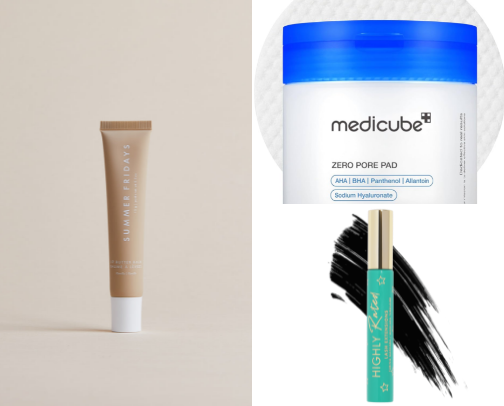 My favorite beauty recs cover photo collage