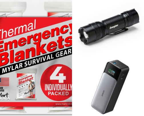 Emergency Bag Essentials: Be Ready for Anything! cover photo collage