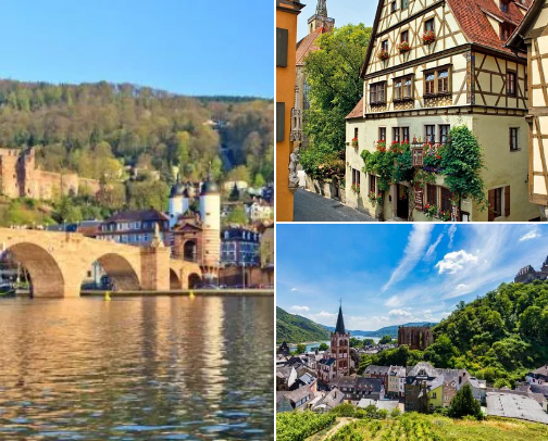 Best Weekend Getaways from Frankfurt & Usingen cover photo collage