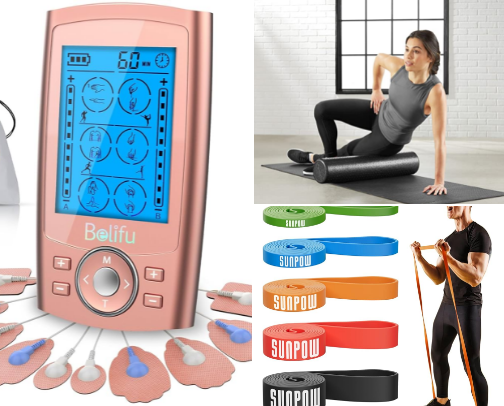 My Favorite At-Home Fitness Gear🌺 cover photo collage