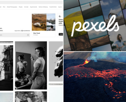 Free Stock Photos, Videos & Illustrations for Social Media cover photo collage