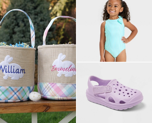 Easter Baskets for Littles cover photo collage