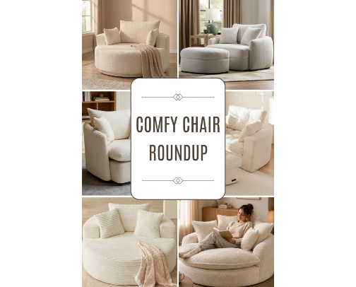 Cozy Chair Round Up cover photo collage