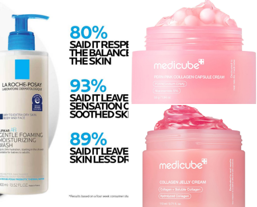All your skincare needs in one place cover photo collage