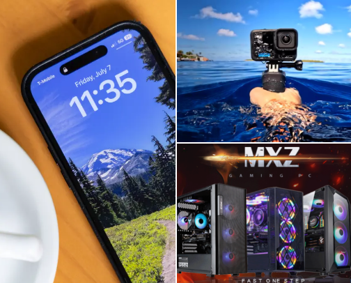 Technology & Accessories - for all Brands cover photo collage