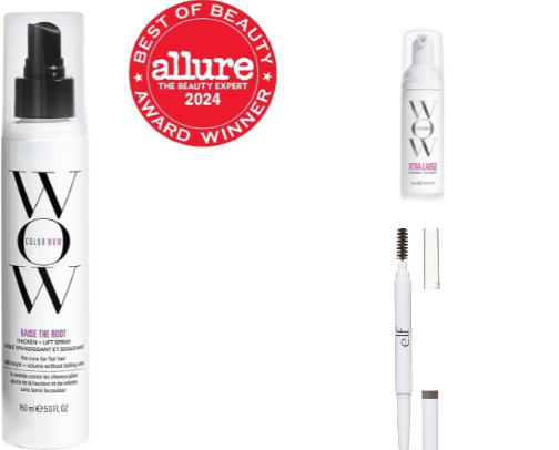 Beauty products I love 💗 cover photo collage