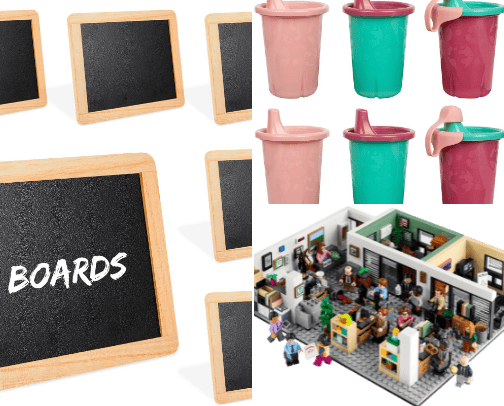 Toddler items cover photo collage