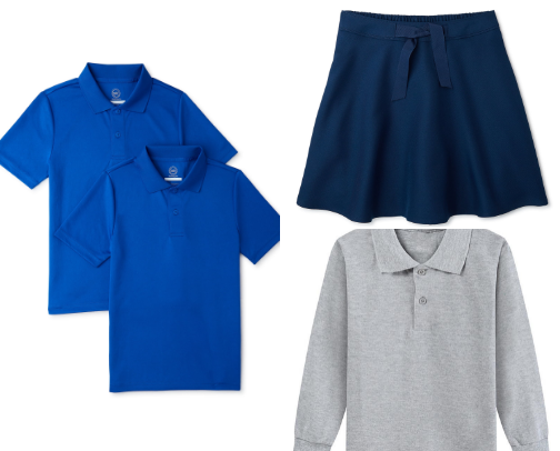 Back-to-School Uniforms from Walmart: Comfortable, Stylish & Budget-Friendly School Outfits #WalmartPartner cover photo collage