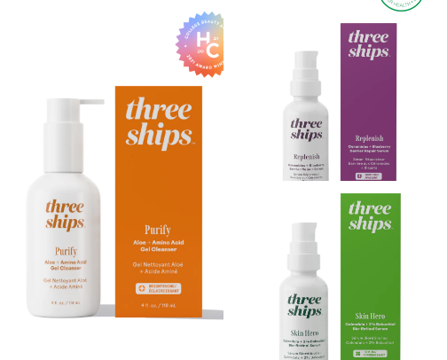 Skincare cover photo collage