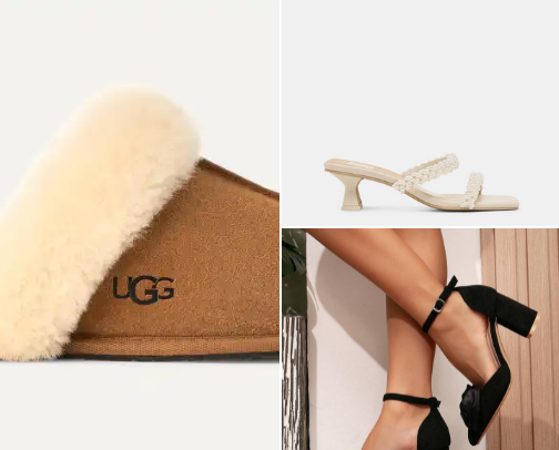 Shoes cover photo collage