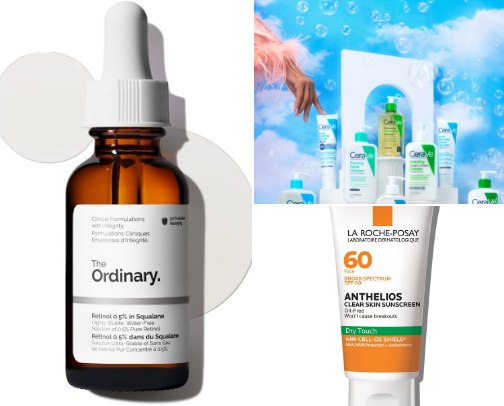 SkinCare cover photo collage