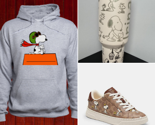 SNOOPY & The Gang cover photo collage