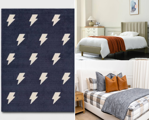 Moody boys bedroom: Tween edition cover photo collage