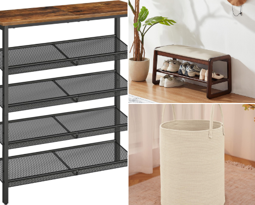 Home Storage & Organization Hacks: Best Amazon Organizers to Declutter Every Room cover photo collage