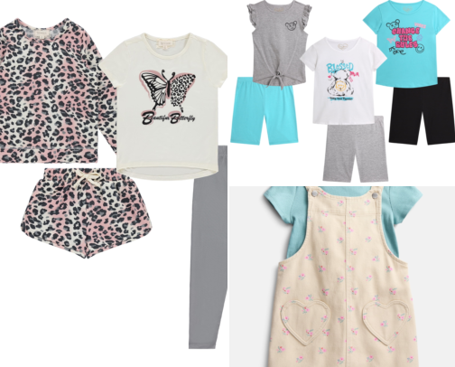 Affordable Girls' Clothes & Wardrobe Essentials cover photo collage