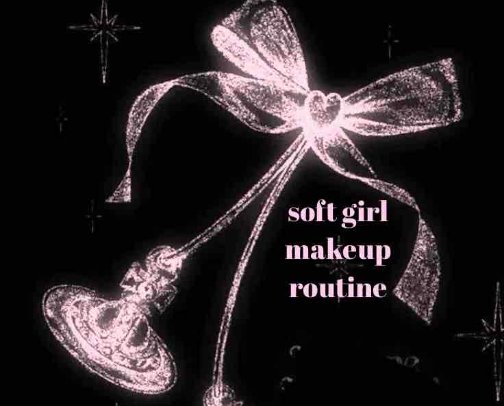 soft girl makeup routine! cover photo collage