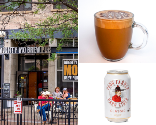 What This Mama Eats + Drinks to Survive It All 😅✨ cover photo collage