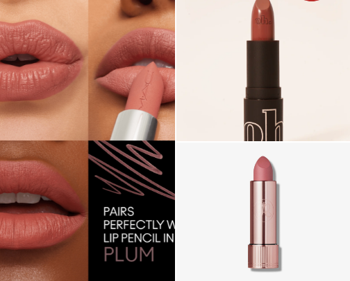 Always and a forever a Brown/Nude lip Girly cover photo collage