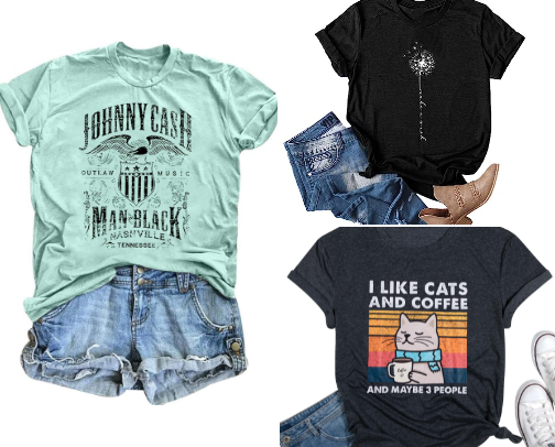 👚 Just Tees Please cover photo collage