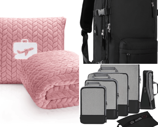 Essential Items and Tips for Stress-Free Travel cover photo collage