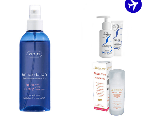 Skincare favorites cover photo collage