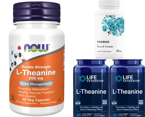 Stress management dietary supplement :) cover photo collage
