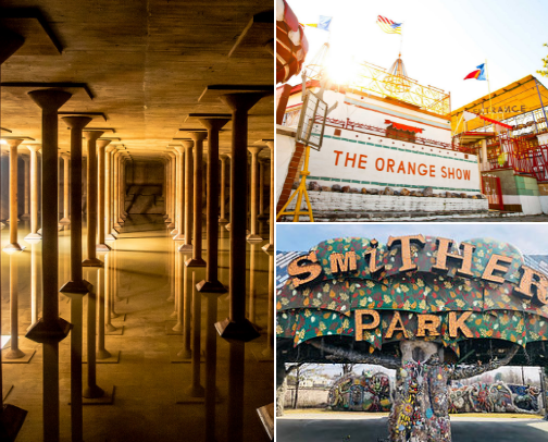 Places Id Take You in Houston Texas! cover photo collage