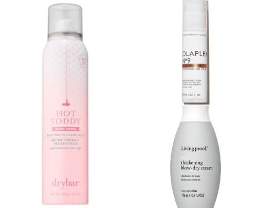 Protect Your Hair with These Must-Have Blowout Primers & Heat Protectants cover photo collage