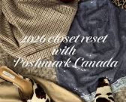 My Canadian POSHMARK Closet cover photo collage