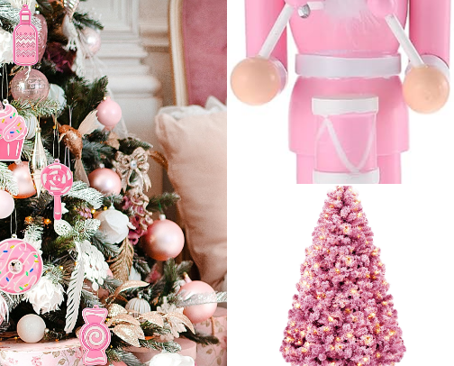 Christmas decorations cover photo collage