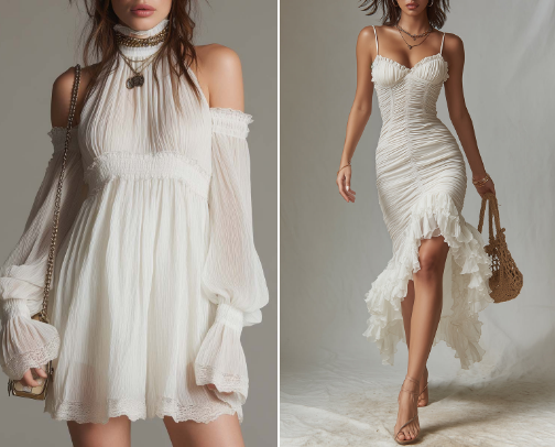 Here comes the bride 👰‍♀ A list of beautiful wedding dresses! cover photo collage