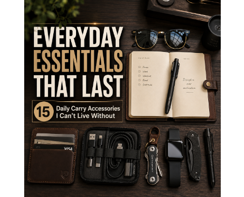 15 Everyday Accessories I Can’t Live Without (That Are Actually Worth the Money) cover photo collage