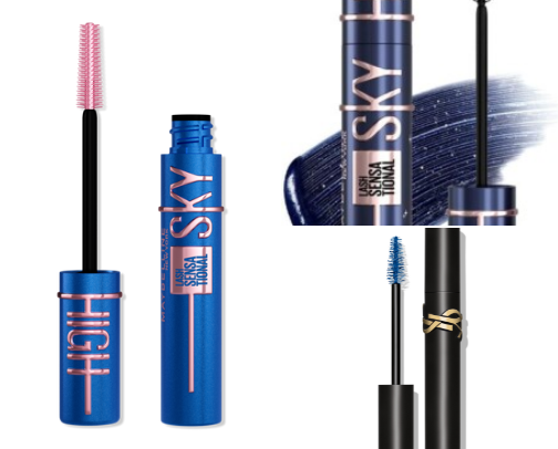 Blue Mascaras cover photo collage