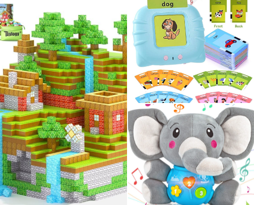 Christmas gift ideas for 3 under 5 cover photo collage