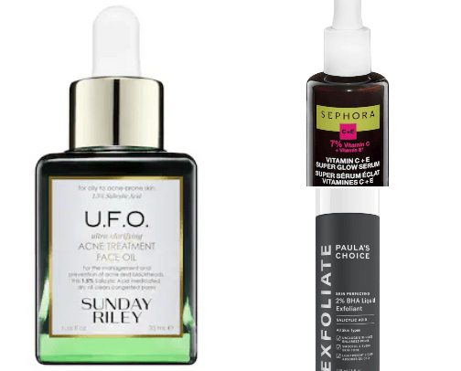 Skincare for skin types cover photo collage