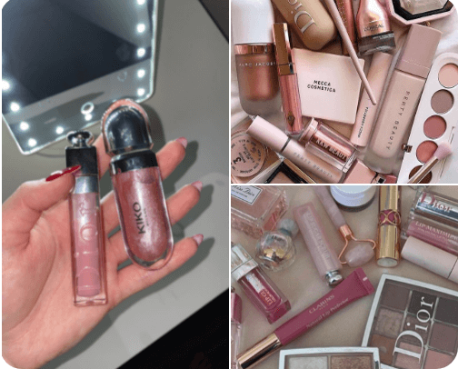 𝐦𝐚𝐤𝐞𝐮𝐩💄 cover photo collage