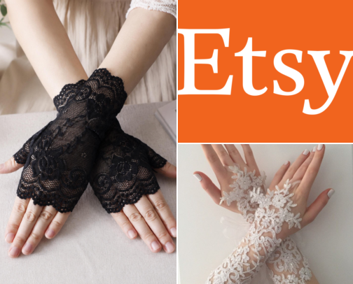 Lace Gloves and Ribbon Hair Ties I Wear When My Outfits Feel Boring cover photo collage