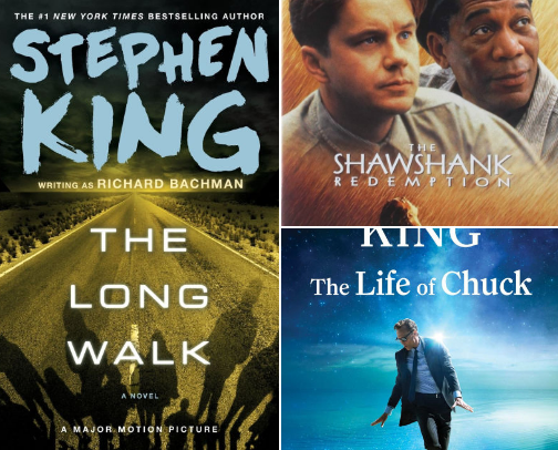 Page to Screen - Stephen King cover photo collage