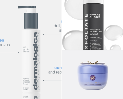 My Skincare cover photo collage