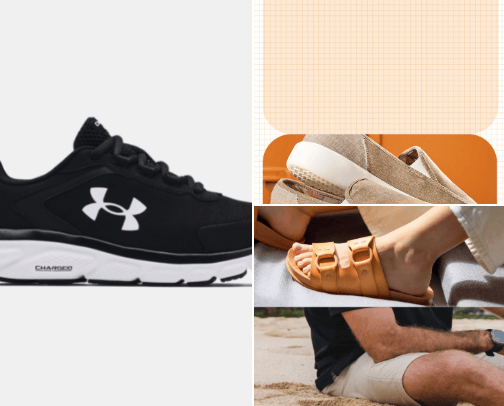Shoes cover photo collage