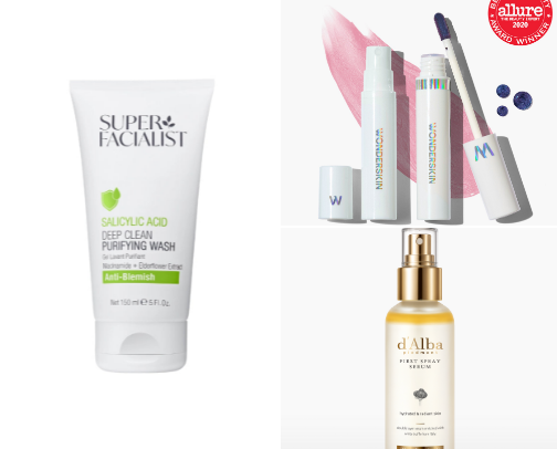 Beauty products that are on my shelf 🤍 cover photo collage