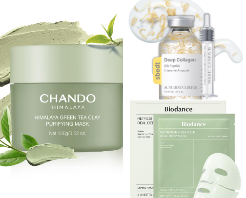 ✨Let It Glow✨Skincare for Glass Skin cover photo collage