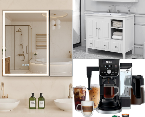 Home goods and products I love! cover photo collage
