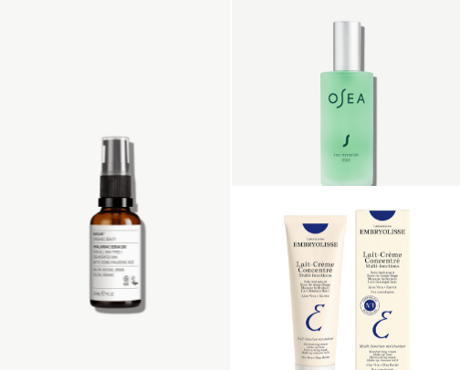 Current skincare faves cover photo collage
