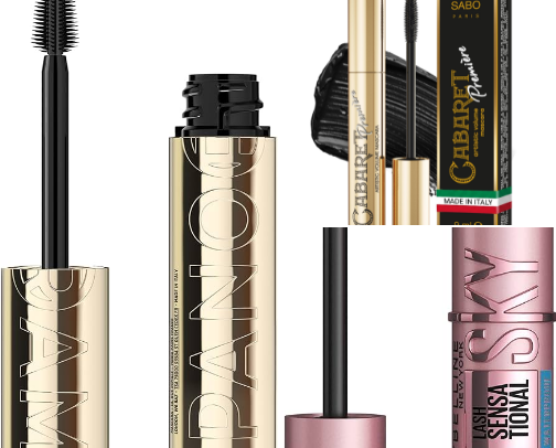 amazon long-lasting mascaras under $15 cover photo collage