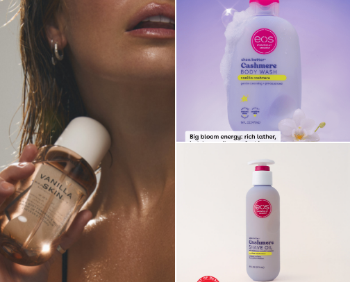 how to smell like 🫧🧁🛁🍪🍨☁️ cover photo collage