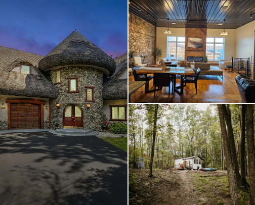 Unique Minnesota Airbnbs 🌲 cover photo collage