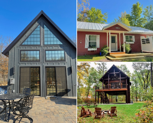 Unique Minnesota Vacation Rentals 🌲 cover photo collage